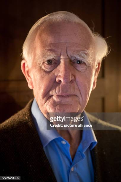 British best-selling author John le Carre, photographed during an interview with Deutsche Presse-Agentur at a hotel in Hamburg, Germany, 16 October...