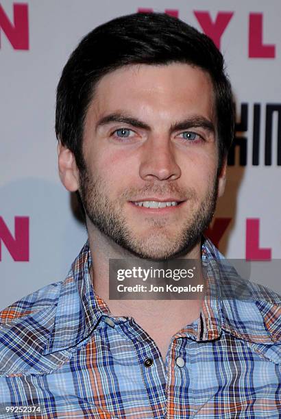 Actor Wes Bentley arrives at NYLON Magazine's May Issue Young Hollywood Launch Party at The Roosevelt Hotel on May 12, 2010 in Hollywood, California.