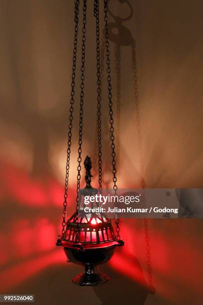 saint-martin-des-champs catholic church, paris, france. censer. - censer stock pictures, royalty-free photos & images