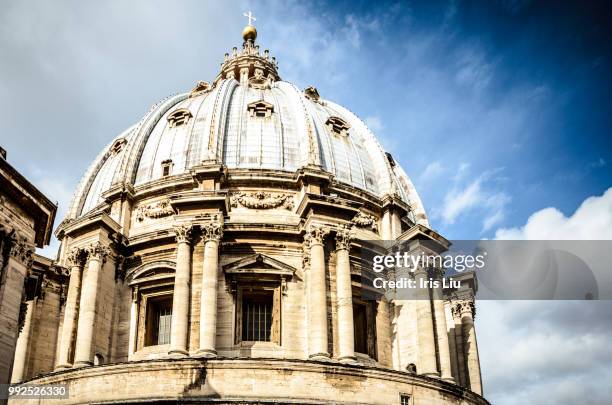 basilica di san pietro in vaticano - vaticano 個照片及圖片檔