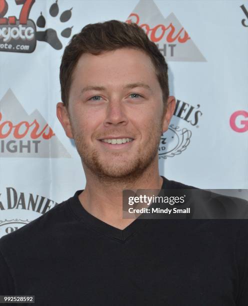 Recording artist Scotty McCreery arrives at the Flamingo Go Pool Dayclub at Flamingo Las Vegas on July 5, 2018 in Las Vegas, Nevada.