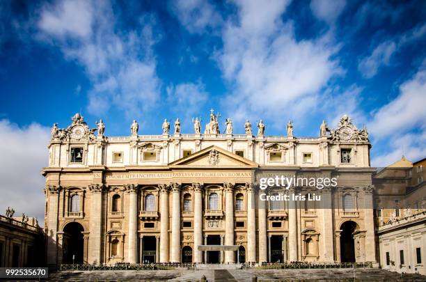 basilica di san pietro in vaticano - vaticano 個照片及圖片檔