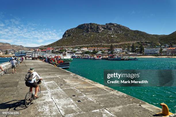 kalk bay harbour, cape town - cape town harbour stock pictures, royalty-free photos & images