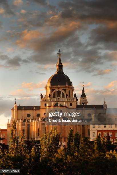 catedral almudena - almudena imagens e fotografias de stock