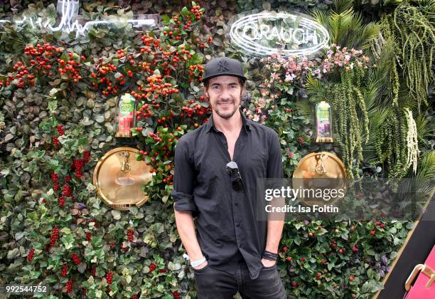 Thomas Hayo attends The Fashion Hub during the Berlin Fashion Week Spring/Summer 2019 at Ellington Hotel on July 5, 2018 in Berlin, Germany.