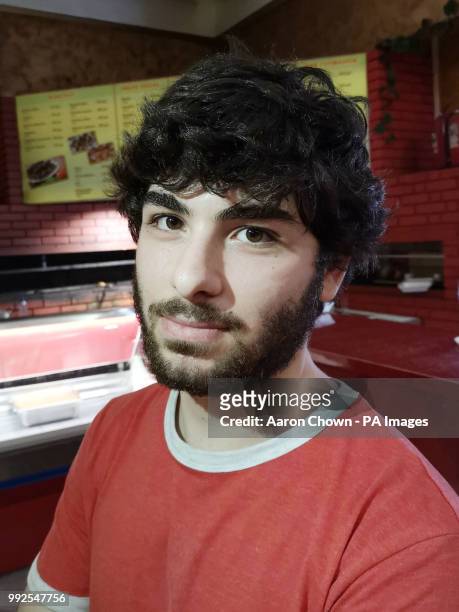 Eric Tekelyan a restaurant chef in central Samara, Russia, has been dubbed the Russian Mohamed Salah by football fans. Tekelyan, originally from...