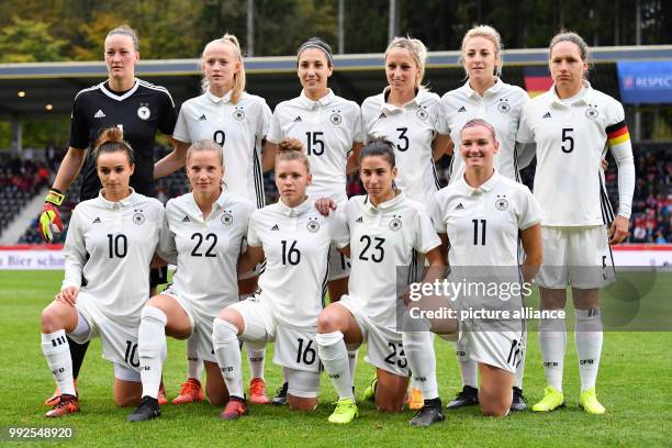 Germany goalkeeper Almuth Schult , Lina Magull, Tabea Kemme, Lea Schuller, Linda Dallmann, Sara Doorsoun, as well as Hasret Kayikci, Kathrin...