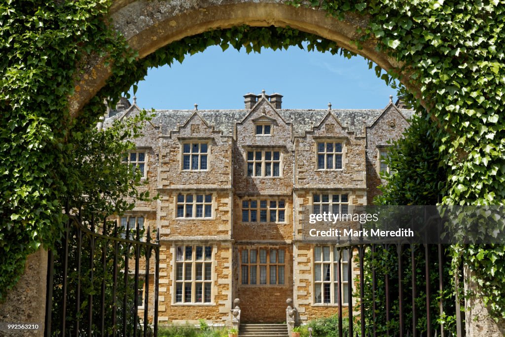 Chastleton House, a Jacobean mansion in the Cotswolds, Gloucestershire, England