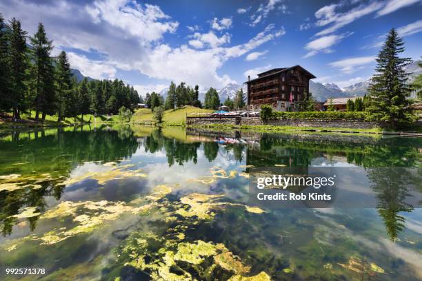 grächen,switzerland - mattertal bildbanksfoton och bilder