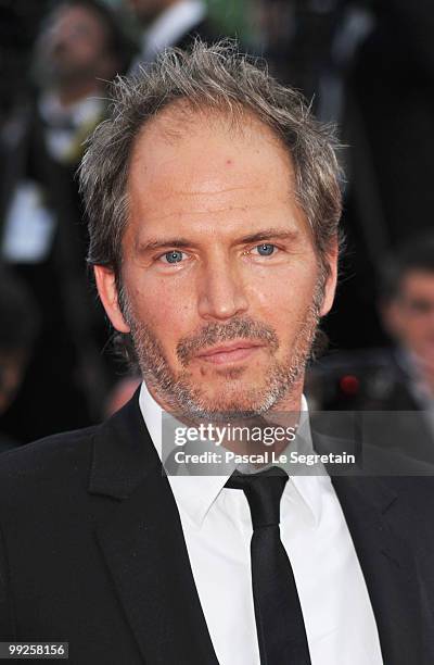 Screenwriter Christopher Thompson attends the 'On Tour' Premiere at the Palais des Festivals during the 63rd Annual Cannes Film Festival on May 13,...