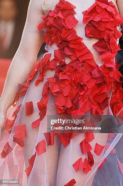 Julie Atlas Muz attends the 'On Tour' Premiere at the Palais des Festivals during the 63rd Annual Cannes Film Festival on May 13, 2010 in Cannes,...