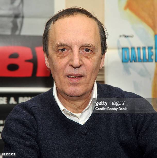 Dario Argento attends the 14th Monster-Mania Con at the NJ Crowne Plaza Hotel on March 13, 2010 in Cherry Hill, New Jersey.