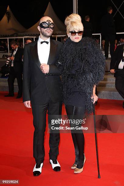 Melodie Gardot attends the 'Chongqing Blues' Premiere at the Palais des Festivals during the 63rd Annual Cannes Film Festival on May 13, 2010 in...