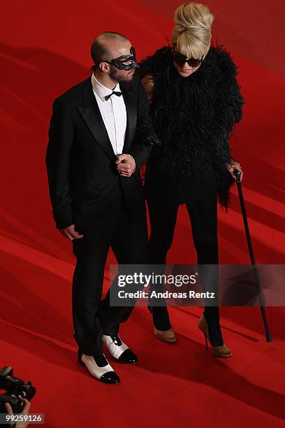 Melodie Gardot attends the 'Chongqing Blues' Premiere at the Palais des Festivals during the 63rd Annual Cannes Film Festival on May 13, 2010 in...