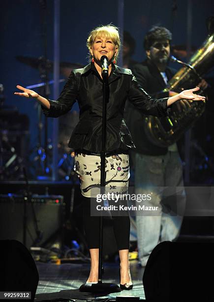 Exclusive* Bette Midler performs at Brooklyn Academy of Music on February 16, 2010 in Brooklyn, New York.