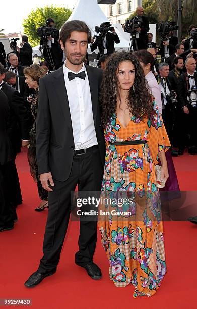 Barbara Cabrita attends the 'On Tour' Premiere at the Palais des Festivals during the 63rd Annual Cannes Film Festival on May 13, 2010 in Cannes,...