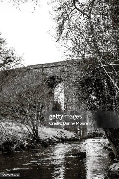 glendun viaduct - network hosts the premiere of donny stockfoto's en -beelden