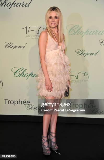 Actress Laura Chiatti attends the Chopard Trophy at the Hotel Martinez during the 63rd Annual Cannes Film Festival on May 13, 2010 in Cannes, France.