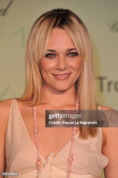 Actress Laura Chiatti attends the Chopard Trophy at the Hotel Martinez during the 63rd Annual Cannes Film Festival on May 13, 2010 in Cannes, France.