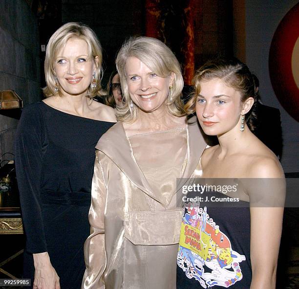 Diane Sawyer, Candice Bergen and Chloe Malle