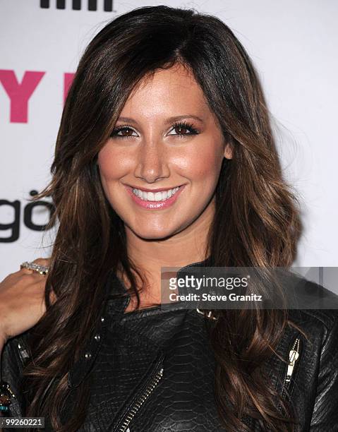 Ashley Tisdale attends Nylon Magazine's Young Hollywood Party at Tropicana Bar at The Hollywood Rooselvelt Hotel on May 12, 2010 in Hollywood,...