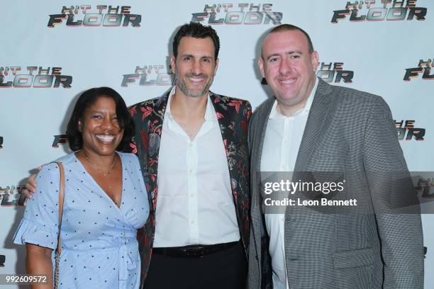 Producer Rose Catherine Pinkney,Executive Producer James LaRosa and Christopher Nappi attends "Hit the Floor" Season 4 Cast & Crew Premiere Screening...