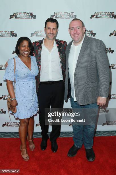 Producer Rose Catherine Pinkney,Executive Producer James LaRosa and Christopher Nappi attends "Hit the Floor" Season 4 Cast & Crew Premiere Screening...