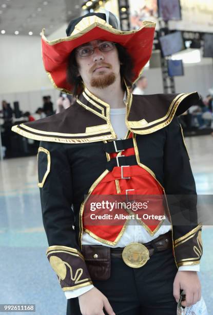 Cosplayer attends day 1 of Anime Expo 2018 - Los Angeles, CA held at the Los Angeles Convention Center on July 5, 2018 in Los Angeles, California.