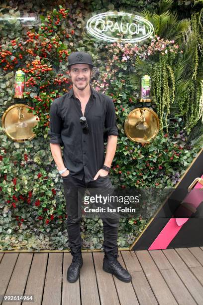 Thomas Hayo attends The Fashion Hub during the Berlin Fashion Week Spring/Summer 2019 at Ellington Hotel on July 5, 2018 in Berlin, Germany.