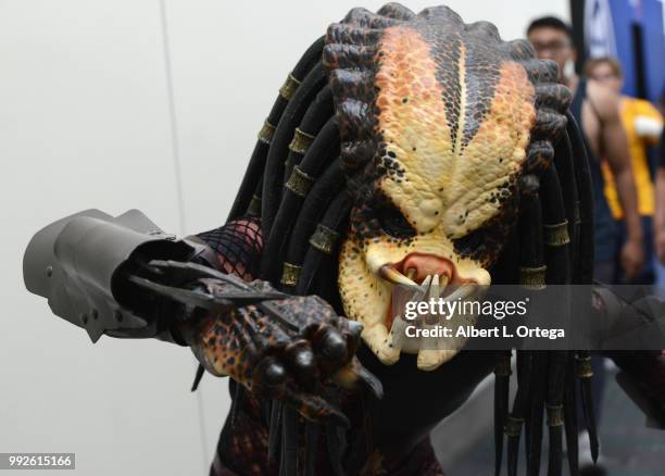 Cosplayers attend day 1 of Anime Expo 2018 - Los Angeles, CA held at the Los Angeles Convention Center on July 5, 2018 in Los Angeles, California.