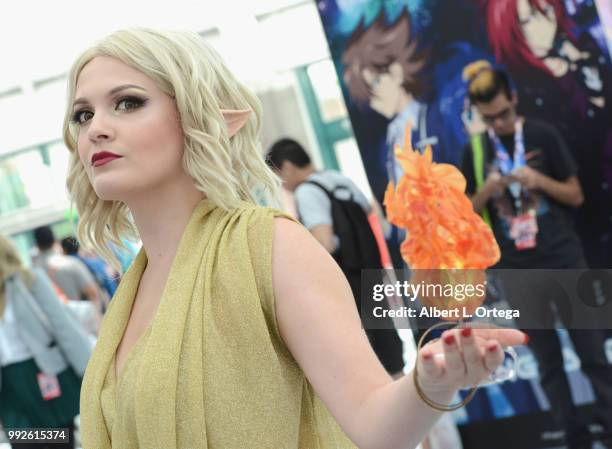 Cosplayers attend day 1 of Anime Expo 2018 - Los Angeles, CA held at the Los Angeles Convention Center on July 5, 2018 in Los Angeles, California.