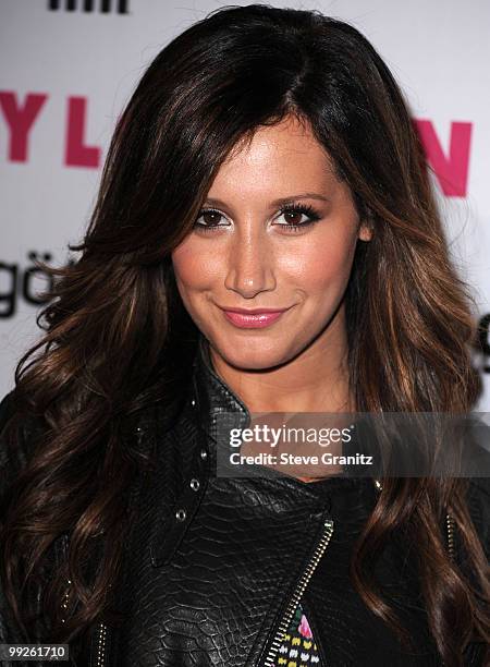 Ashley Tisdale attends Nylon Magazine's Young Hollywood Party at Tropicana Bar at The Hollywood Rooselvelt Hotel on May 12, 2010 in Hollywood,...