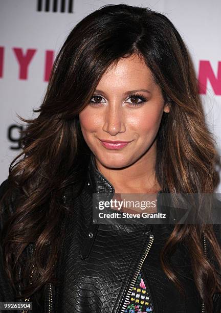 Ashley Tisdale attends Nylon Magazine's Young Hollywood Party at Tropicana Bar at The Hollywood Rooselvelt Hotel on May 12, 2010 in Hollywood,...