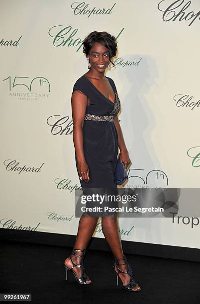 Actress Aissa Maiga attends the Chopard Trophy at the Hotel Martinez during the 63rd Annual Cannes Film Festival on May 13, 2010 in Cannes, France.