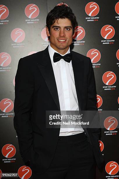 Alastair Cook attends the Sport Industry Awards at Battersea Evolution on May 13, 2010 in London, England.