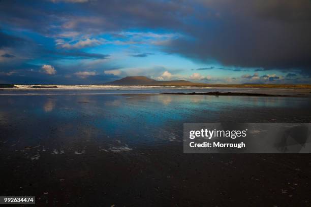 clare island after the storm... - clare island stock pictures, royalty-free photos & images