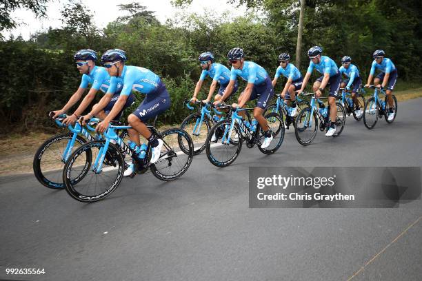 Nairo Quintana of Colombia / Andrey Amador of Costa Rica / Daniele Bennati of Italy / Imanol Erviti of Spain / Mikel Landa of Spain / Jose Joaquin...