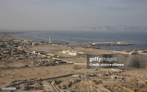 Picture of the fishing town of Gwadar, Baluchsitan, in the southernmost tip of Pakistan, 04 October 2017. Although thus far only 3 to 4 ships visit...