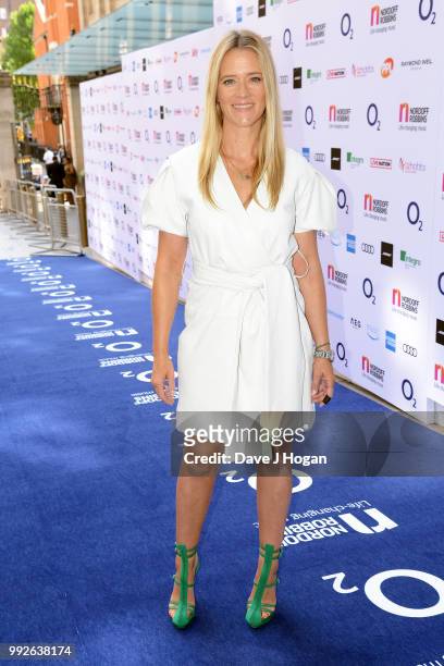 Edith Bowman attends the Nordoff Robbins' O2 Silver Clef Awards at Grosvenor House, on July 6, 2018 in London, England.