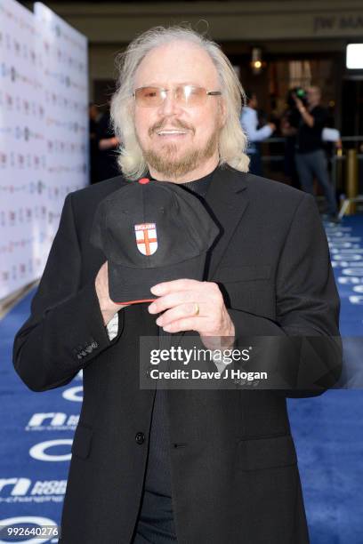 Barry Gibb attends the Nordoff Robbins' O2 Silver Clef Awards at Grosvenor House, on July 6, 2018 in London, England.