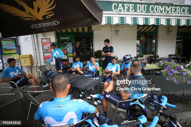 Nairo Quintana of Colombia / Andrey Amador of Costa Rica / Daniele Bennati of Italy / Imanol Erviti of Spain / Mikel Landa of Spain / Jose Joaquin...