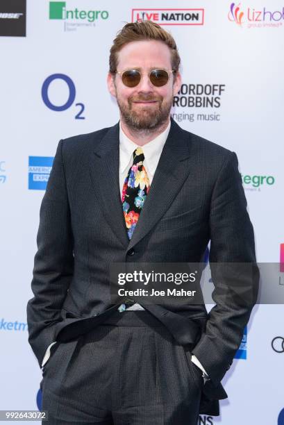 Ricky Wilson attends the Nordoff Robbins O2 Silver Clef Awards 2018 at Grosvenor House, on July 6, 2018 in London, England.