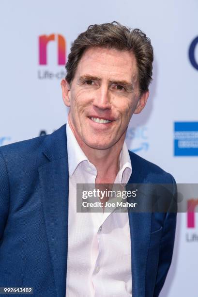 Rob Brydon attends the Nordoff Robbins O2 Silver Clef Awards 2018 at Grosvenor House, on July 6, 2018 in London, England.