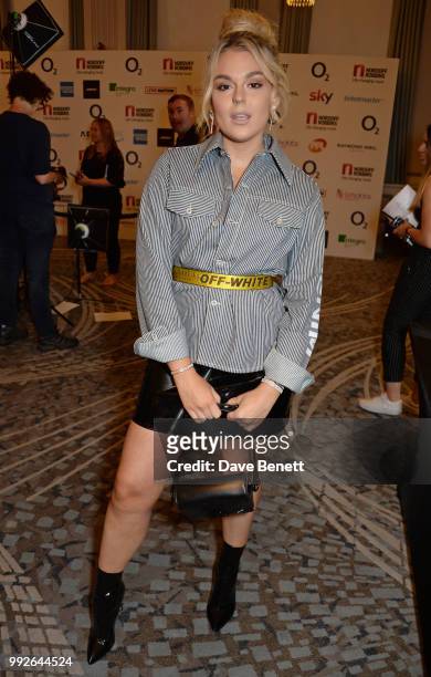 Tallia Storm attends the Nordoff Robbins O2 Silver Clef Awards at The Grosvenor House Hotel on July 6, 2018 in London, England.