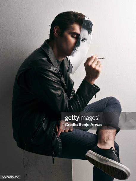 Actor RJ Mitte is photographed Vulkan magazine on November 20, 2017 in Los Angeles, California.