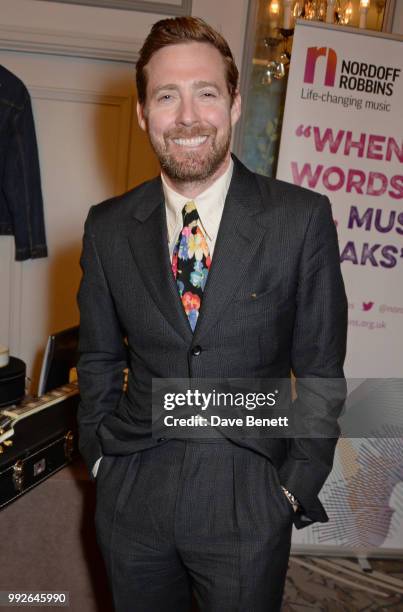 Ricky Wilson attends the Nordoff Robbins O2 Silver Clef Awards at The Grosvenor House Hotel on July 6, 2018 in London, England.