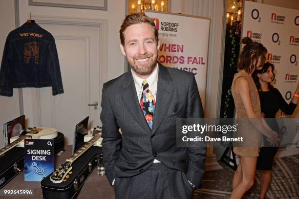 Ricky Wilson attends the Nordoff Robbins O2 Silver Clef Awards at The Grosvenor House Hotel on July 6, 2018 in London, England.