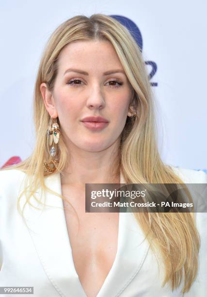 Ellie Goulding attending the Nordoff Robbins O2 Silver Clef Awards 2018, held at Grosvenor House Hotel, London.