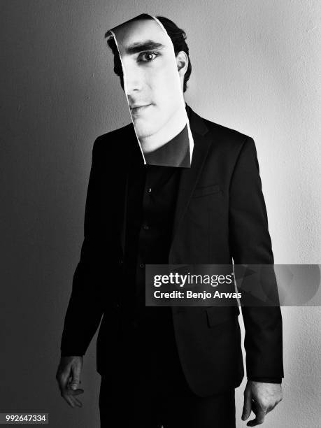 Actor RJ Mitte is photographed Vulkan magazine on November 20, 2017 in Los Angeles, California.