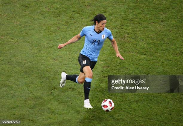 Edinson Cavani of Uruguay during the 2018 FIFA World Cup Russia Round of 16 match between 1st Group A and 2nd Group B at Fisht Stadium on June 30,...